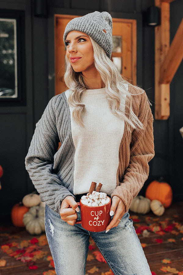 My One And Only Colorblock Sweater Image - 1