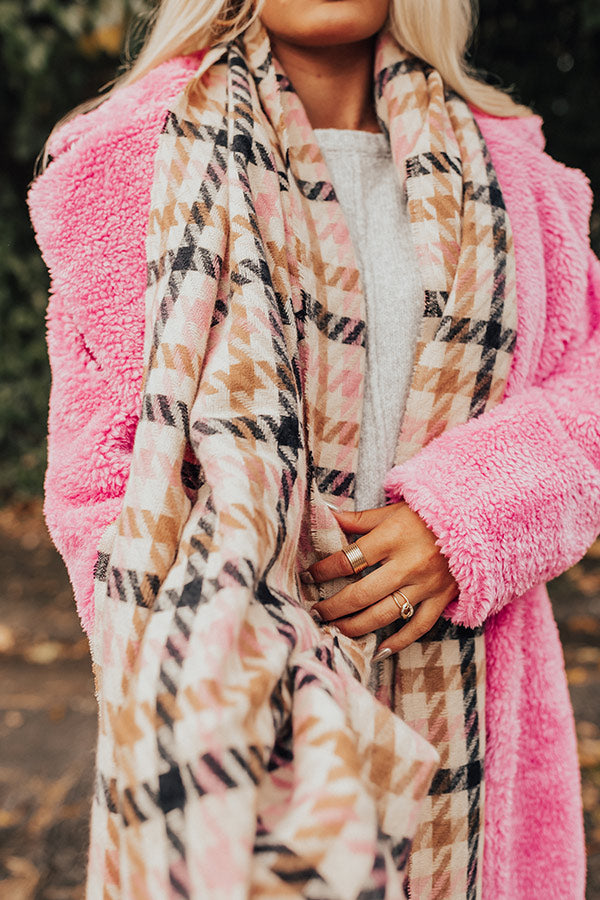 Stars Hollow Houndstooth Scarf Image - 2