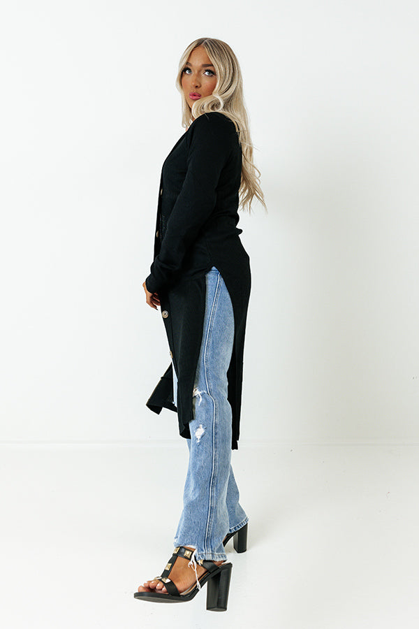 Making Memories Cardigan In Black Image - 3