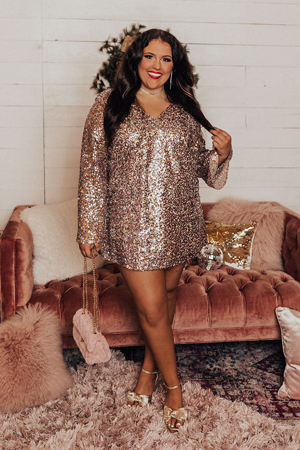 Stunning Days Sequin Dress Curves • Impressions Online Boutique