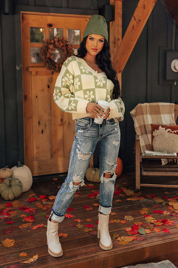 Layers Of Love Embellished Sweater in Cream Image - 2