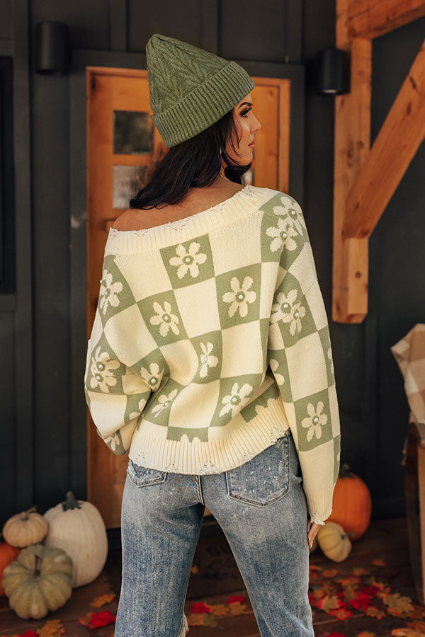 Layers Of Love Embellished Sweater in Cream Image - 5