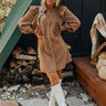 Boston Chill Corduroy Dress in Mocha Image - 1