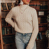Pumpkin Spice Season Cable Knit Sweater Image - 1