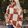 Driving North Checkered Sweater Image - 1