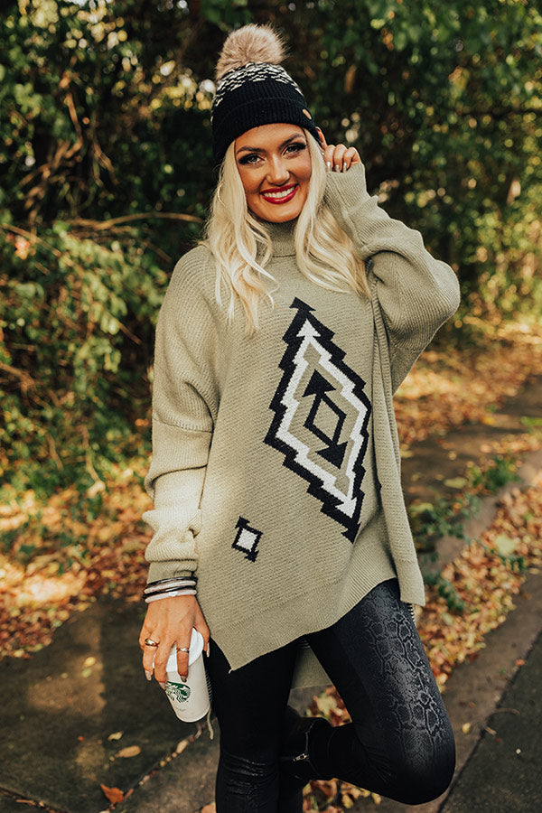 Away For The Winter Tunic Sweater Image - 3