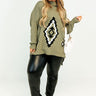 Away For The Winter Tunic Sweater Curves Image - 1