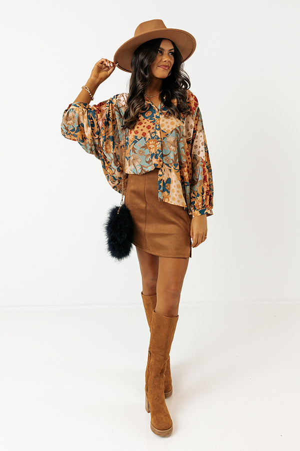 Vineyard Bliss Shift Top Image - 2