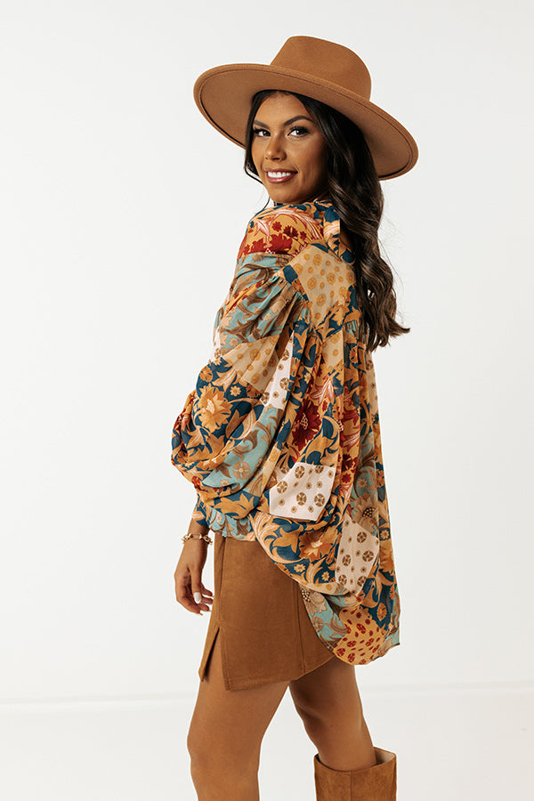 Vineyard Bliss Shift Top Image - 5