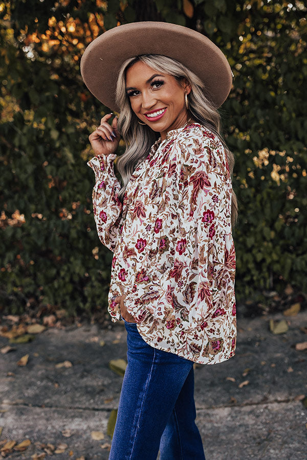 Style Statement Floral Top