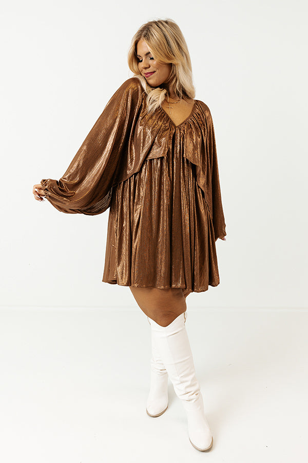 Perfectly Glam Babydoll Dress Curves • Impressions Online Boutique