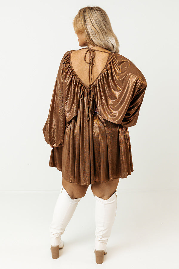 Perfectly Glam Babydoll Dress Curves • Impressions Online Boutique
