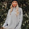 Haute Tea Chenille Sweater In Grey Image - 1