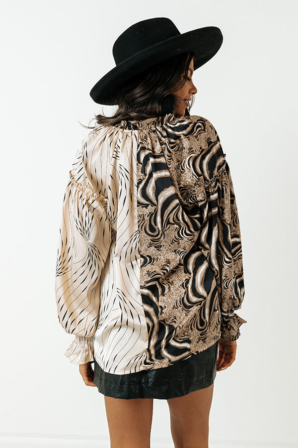 Moves To Make Satin Top Image - 5