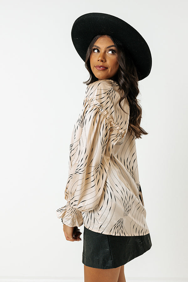 Moves To Make Satin Top Image - 4