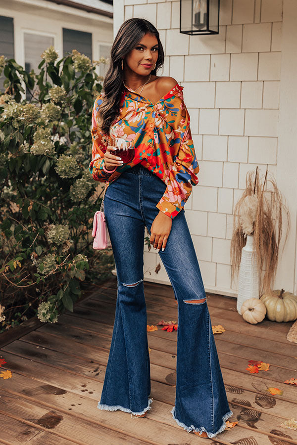 Star In The Making Floral Top Image - 2