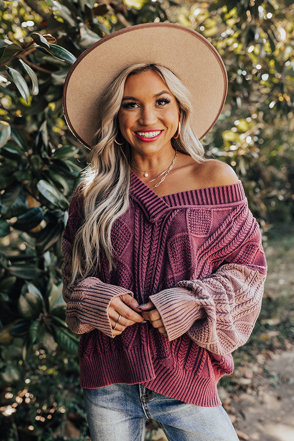 Getaway Car Cable Knit Sweater Image - 1