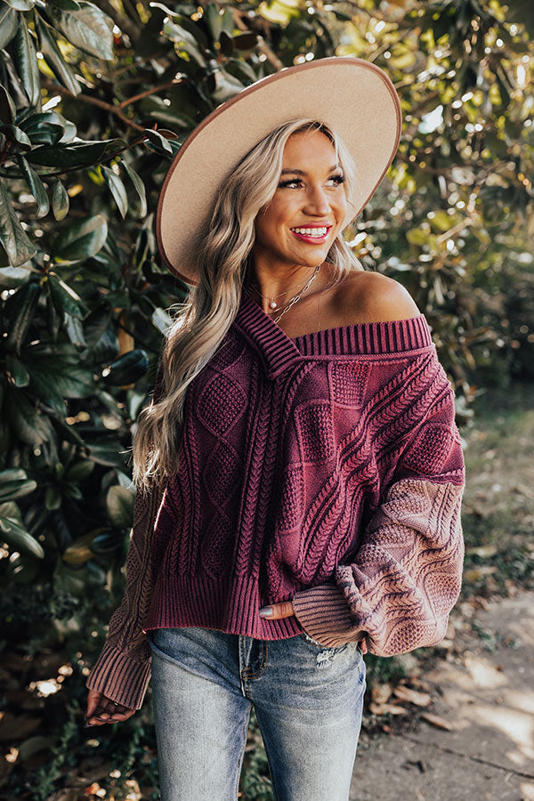 Getaway Car Cable Knit Sweater Image - 3