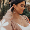 The Abigail Earrings In Camel Image - 1