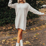 Very Chilly Sweater Dress In Grey Image - 1