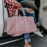 Time To Travel Weekend Sherpa Tote Image - 1