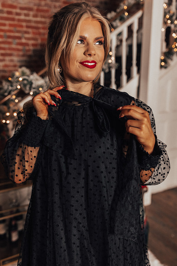 First Kiss Dreaming Dress In Black Curves Image - 3