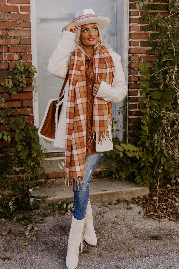 Escape The Chill Sherpa Coat In Cream Image - 4