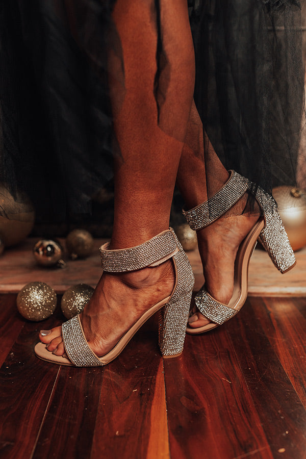 Mood Setter Rhinestone Heel Image - 1