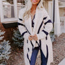 Fireside S'mores Cardigan In Cream Image - 1