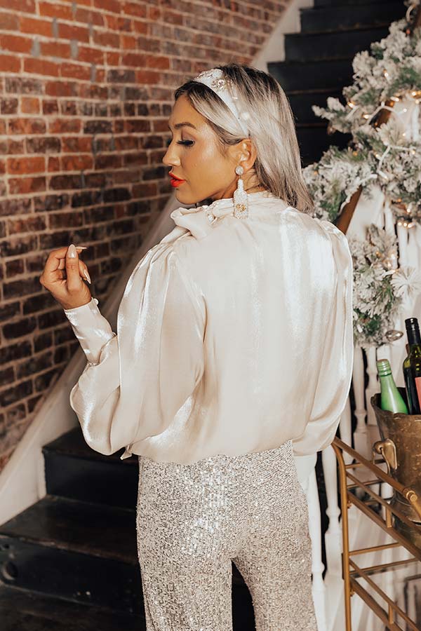 Gorgeous Glisten Shift Top Image - 1