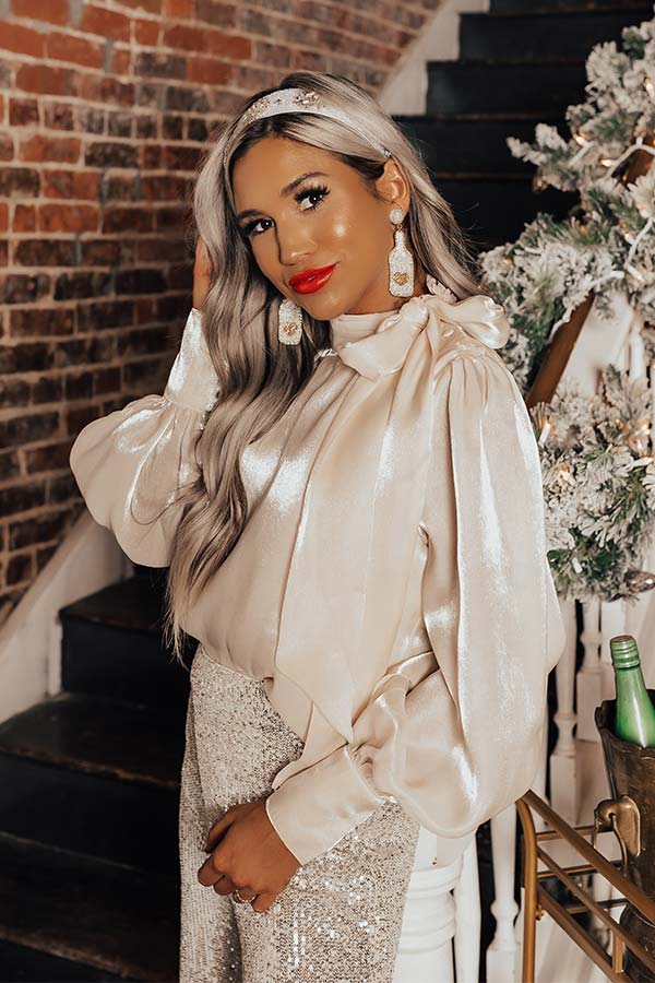 Gorgeous Glisten Shift Top Image - 1