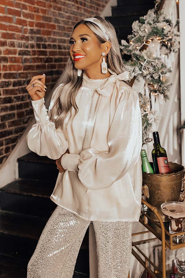 Gorgeous Glisten Shift Top Image - 1