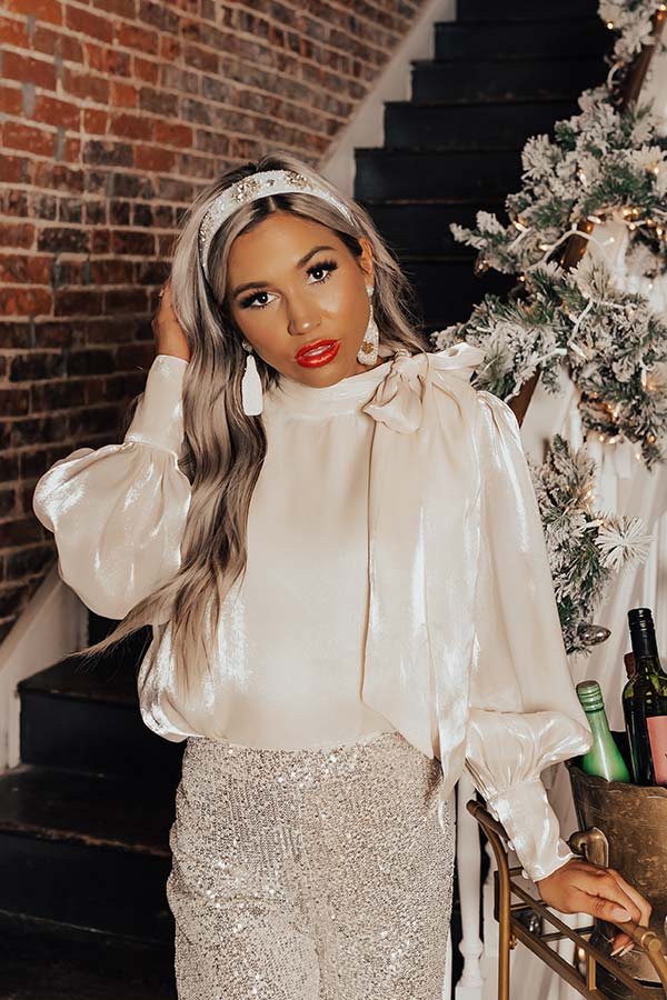 Gorgeous Glisten Shift Top Image - 1