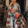 Escape The Chill Plaid Scarf Image - 1