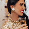 Happy New Year Earrings Image - 1