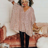 Unbeatable Sights Sequin Shift Tunic In Pink Image - 1