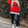 Deck The Halls Sweater In Red Image - 1