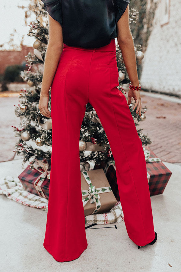Time To Impress High Waist Pants • Impressions Online Boutique
