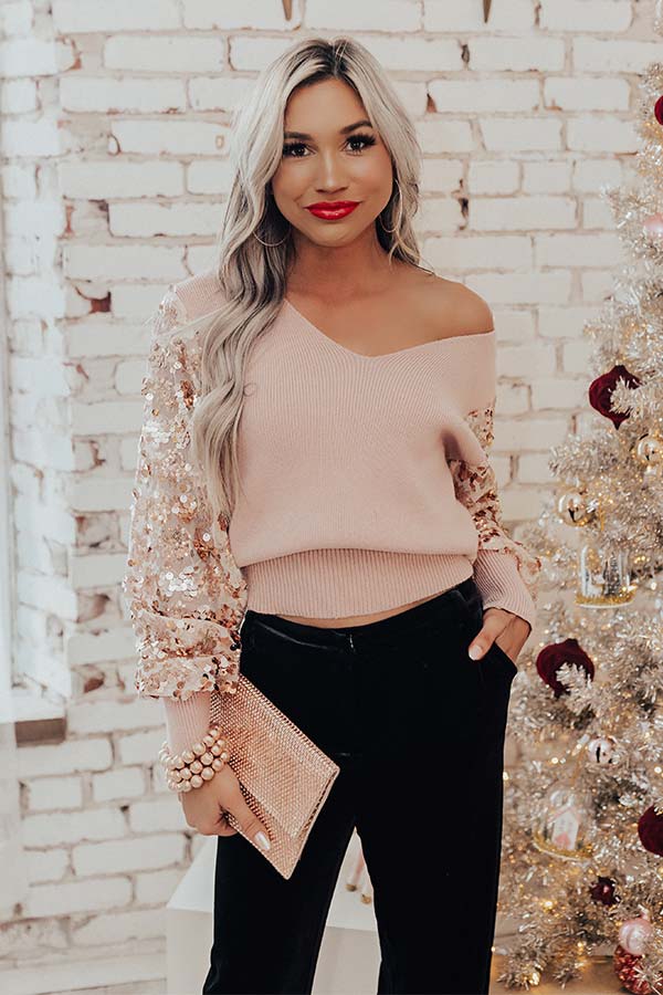 Heart Filled With Love Sweater Top Image - 4