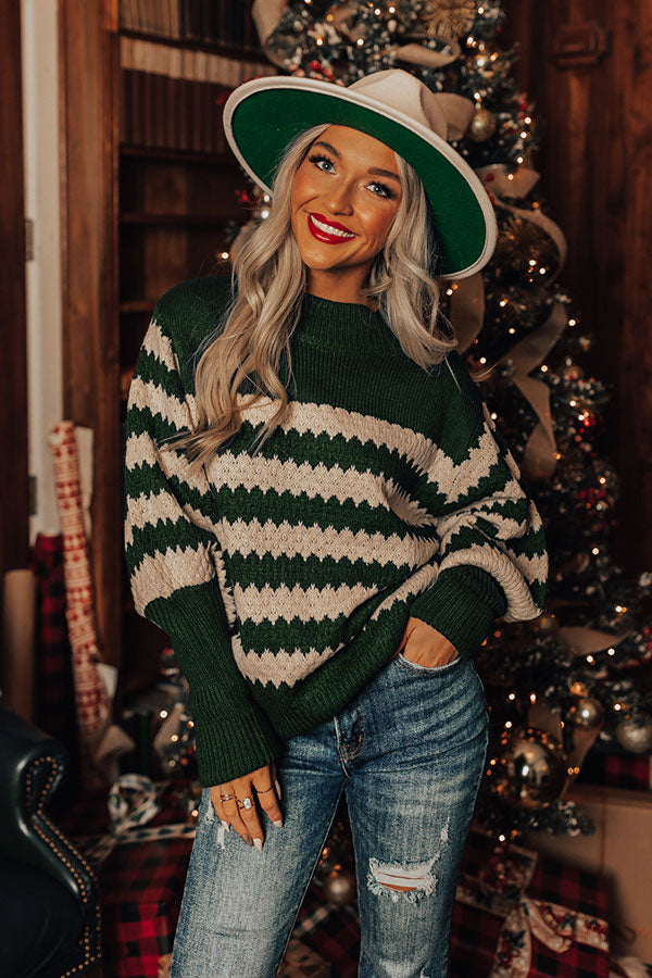 Evergreen State Of Mind Knit Sweater