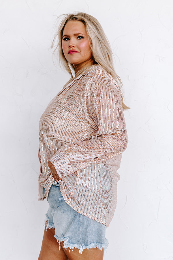 Tried And True Love Sequin Top Curves Image - 4