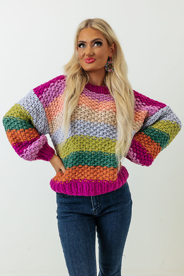 Aspen Snowfall Knit Sweater • Impressions Online Boutique