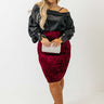 Velvet Noir Skirt Curves Image - 1