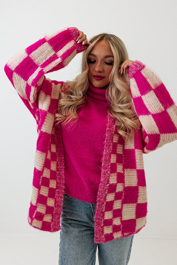Weekend Getaway Knitted Cardigan Top