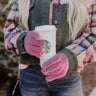 Snowy Afternoon Gloves in Blush Image - 1