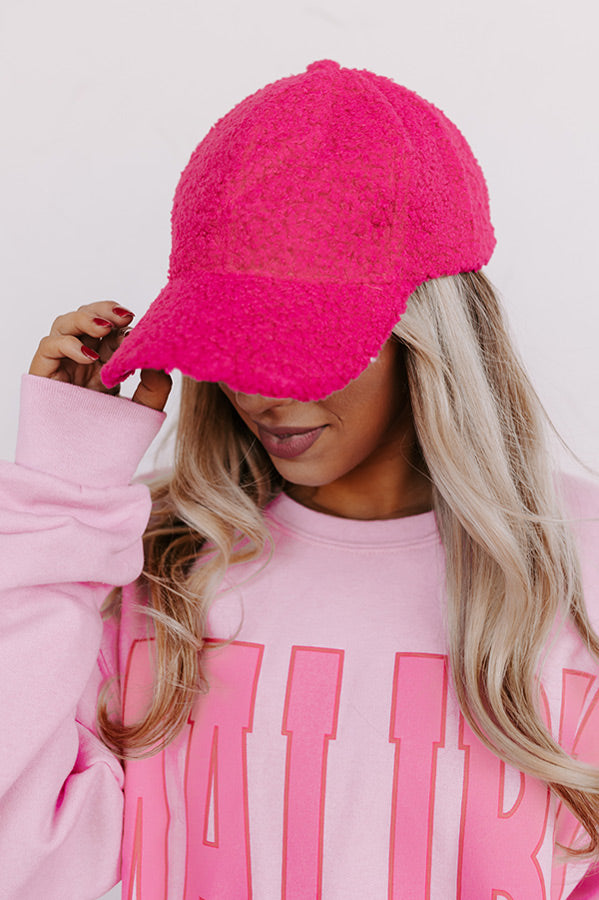 Flurry Weather Sherpa Baseball Cap Image - 2