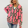 Chilly Morning Cardigan In Pink Image - 1