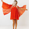 Runway Revelry Shift Dress in Tangerine Image - 1