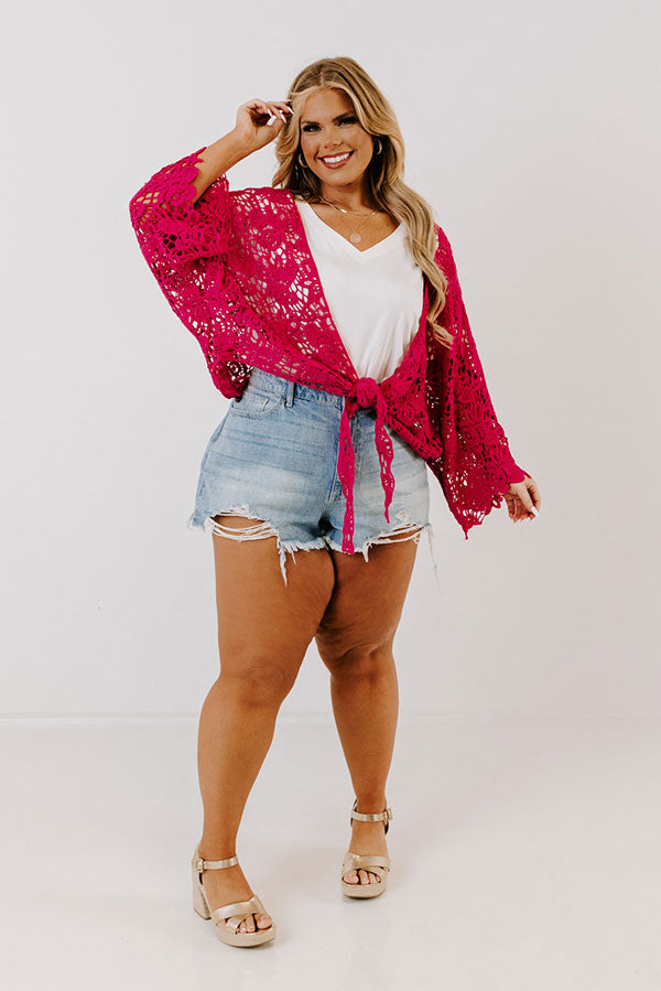 Secret Circle Top in Pink Curves main image 1