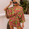 Truly Tropical Satin Romper Image - 1